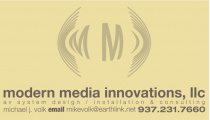 Smart home AV integrator Modern Media Innovations services Columbus