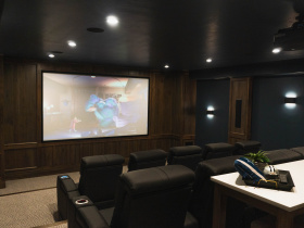 Smart home installation by Advanced Integrated Systems for Eden