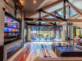 Smart home installation by Sierra Integrated Systems for Truckee